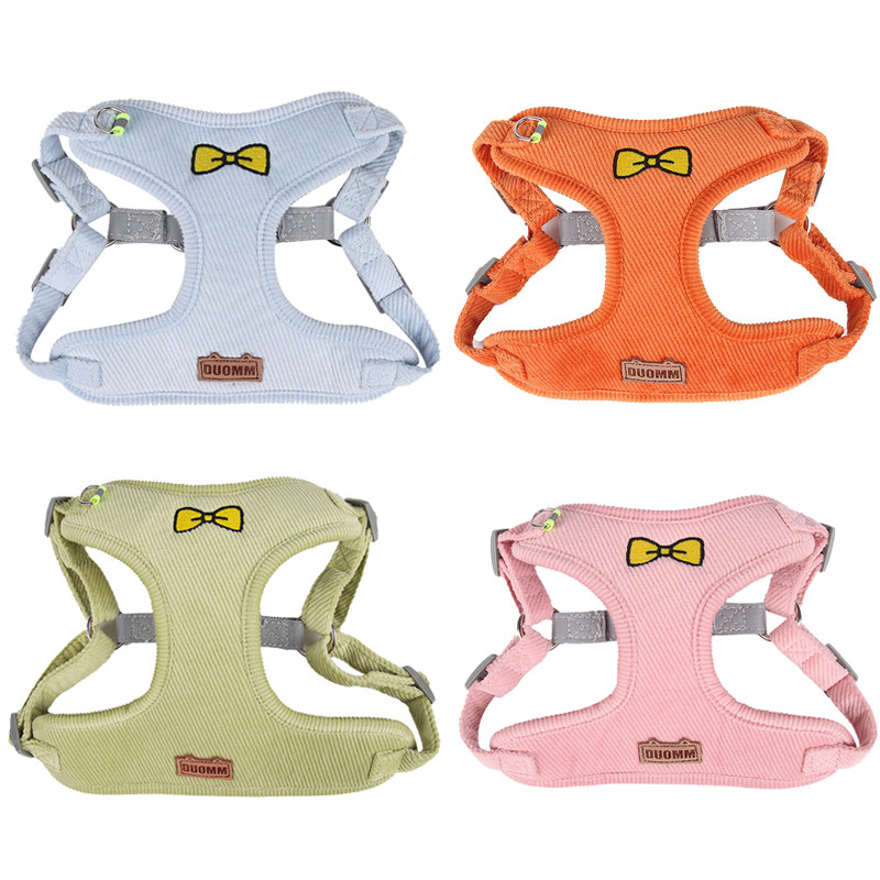 Σετ λουριών λουριών λουριών για μικρά σκυλιά Ανακλαστικό λουρί στήθους κουταβιού για σκύλους Ζώνες ασφαλείας γιλέκο οχήματος Μόλυβδος για περπάτημα