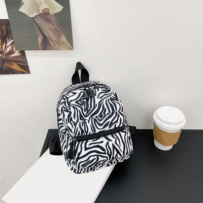 Mini jauna modes dzīvnieku rakstu apdruka Sieviešu mugursoma Preppy Style Studentiem Skolas somas Sieviešu ikdienas mazas rokassomas mugursomā