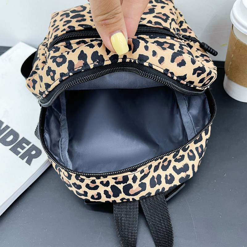 Mini jauna modes dzīvnieku rakstu apdruka Sieviešu mugursoma Preppy Style Studentiem Skolas somas Sieviešu ikdienas mazas rokassomas mugursomā
