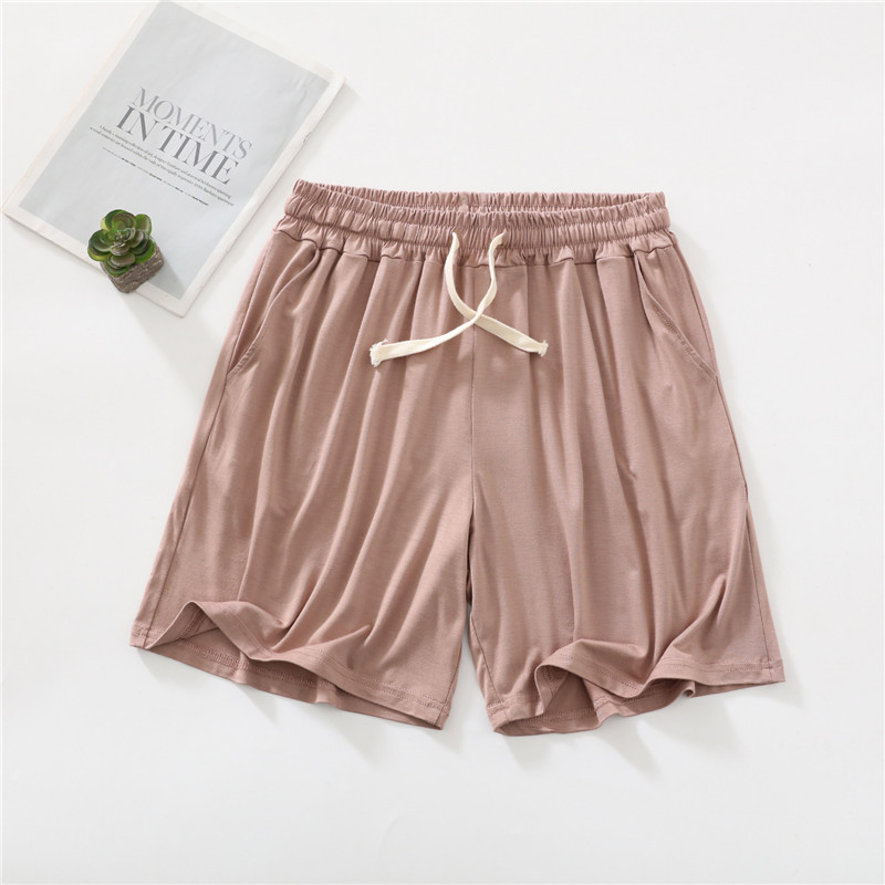 Ежедневни пижами Къси панталони New Modal Comfortable Sleepwear Pant Thin Cool Summer Home Wear Къси панталони за жени Pantalones De Mujer