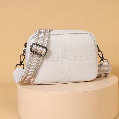 Naiste õlakott Lihtne Crossbody kott Mitmeotstarbeline reguleeritav lai õlarihm Naiste tüdrukute trendikas kott