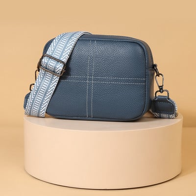 Naiste õlakott Lihtne Crossbody kott Mitmeotstarbeline reguleeritav lai õlarihm Naiste tüdrukute trendikas kott