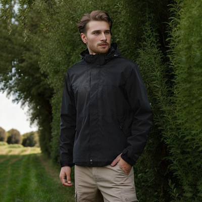 Āra jakas Vīriešu Rudens Ziemas Ūdens Apģērbs Krāsa Bloķējošs Mētelis Garām Piedurknēm Elpojošs Pārgājienu Jaka Vīriešu Apģērbs