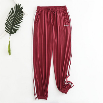 Fdfklak, primăvară, toamnă, pantaloni anti-țânțari, pantaloni de vară, subțiri, largi, pantaloni de slogan, modal, pentru acasă, îmbrăcăminte exterioară, pantaloni de pijama