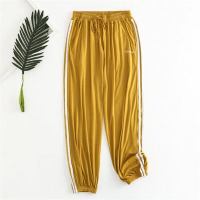 Fdfklak, primăvară, toamnă, pantaloni anti-țânțari, pantaloni de vară, subțiri, largi, pantaloni de slogan, modal, pentru acasă, îmbrăcăminte exterioară, pantaloni de pijama