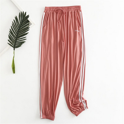 Fdfklak, primăvară, toamnă, pantaloni anti-țânțari, pantaloni de vară, subțiri, largi, pantaloni de slogan, modal, pentru acasă, îmbrăcăminte exterioară, pantaloni de pijama