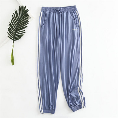 Fdfklak, primăvară, toamnă, pantaloni anti-țânțari, pantaloni de vară, subțiri, largi, pantaloni de slogan, modal, pentru acasă, îmbrăcăminte exterioară, pantaloni de pijama