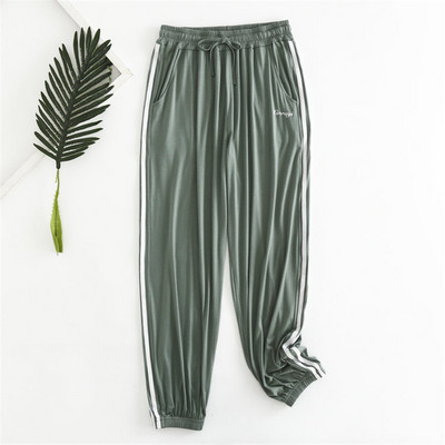 Fdfklak, primăvară, toamnă, pantaloni anti-țânțari, pantaloni de vară, subțiri, largi, pantaloni de slogan, modal, pentru acasă, îmbrăcăminte exterioară, pantaloni de pijama