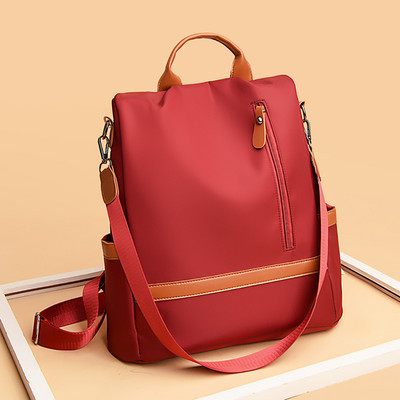 Rucsac din pânză Oxford la modă pentru femei, ocazional, de culoare mare, pentru studenți, genți de școală, genți de umăr pentru femei, rucsac, genți de mână