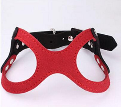 Νέο λουρί για σκύλους κατοικίδιων ζώων Μαλακό δερμάτινο λουρί για σκύλους + λουρί Χαριτωμένο λουρί με μοτίβο γυαλιού που συνδέει ισχυρό λουρί για διαφορετικές φυλές SML