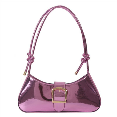 Φωτεινές δερμάτινες τσάντες χιαστί Γυναικείες τσάντες πολυτελείας Y2k Ασημένιες τσάντες τσάντα μασχάλης Γυναικείες τσάντες μασχάλης Γυναικείες τσάντες τσάντα τσαντάκι Hobo