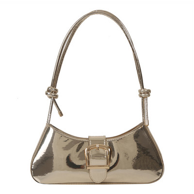 Φωτεινές δερμάτινες τσάντες χιαστί Γυναικείες τσάντες πολυτελείας Y2k Ασημένιες τσάντες τσάντα μασχάλης Γυναικείες τσάντες μασχάλης Γυναικείες τσάντες τσάντα τσαντάκι Hobo