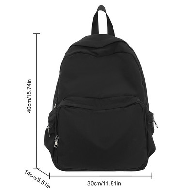 Dámsky batoh cez rameno, pevný nylonový študentský školský batoh, dámsky cestovný batoh na notebook, Harajuku dievčenské školské tašky