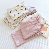 Fdfklak Cartoon Print Sleep Bottoms Női nappali viselet Otthoni nadrág tiszta pamut pizsama nadrág női tavaszi nyári nadrág