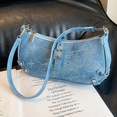 Γυναικεία τσάντα φόρεμα Fashionalbe PU Clutch Τσάντα Τσάντα μασχάλης Τσάντα πεταλούδα Πικάντικο κορίτσι Απλή γυναικεία τσάντα μετακινήσεων Τσάντα αγοραστή