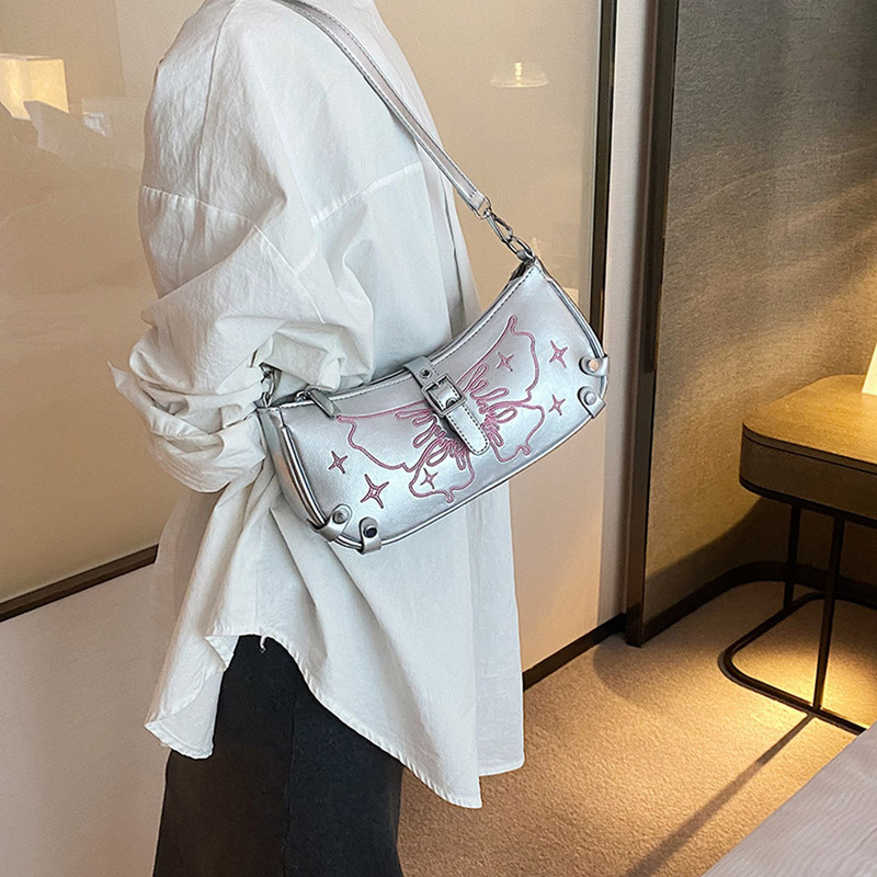 Γυναικεία τσάντα φόρεμα Fashionalbe PU Clutch Τσάντα Τσάντα μασχάλης Τσάντα πεταλούδα Πικάντικο κορίτσι Απλή γυναικεία τσάντα μετακινήσεων Τσάντα αγοραστή