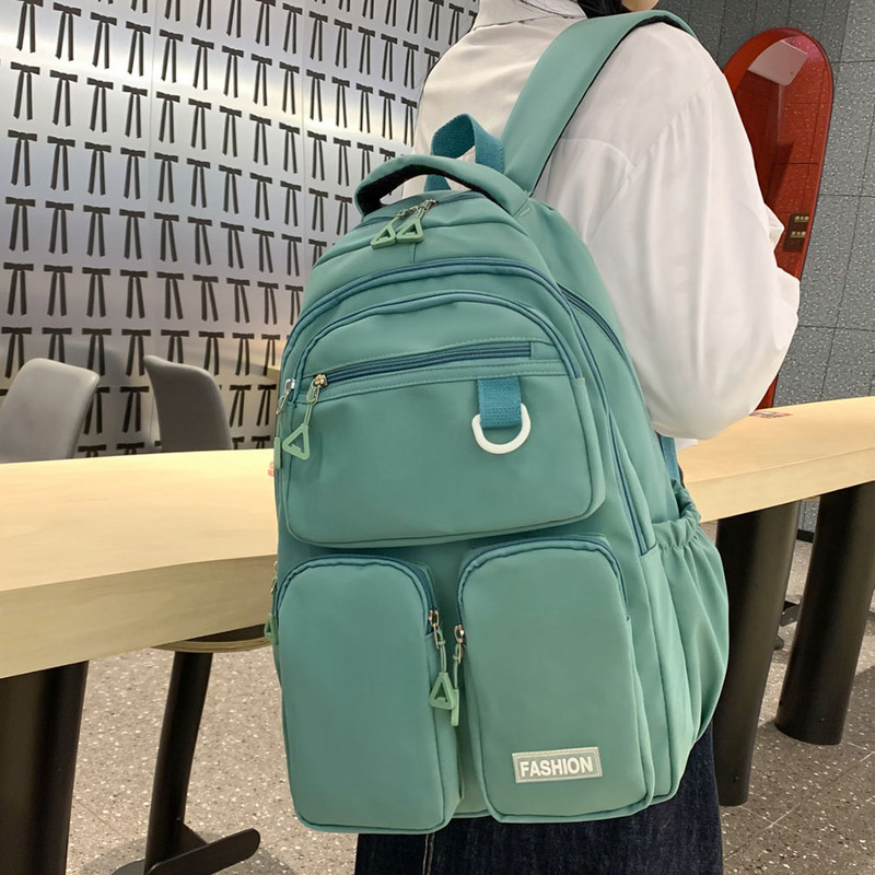 Rucsac casual din nylon pentru femei Genți de călătorie pentru femei Rucsac ghiozdan pentru fete adolescente, studenți, genți de carte, rucsac pentru doamne