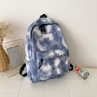 Fashion Tie Dye Μαθητικό σακίδιο πλάτης Σακίδιο πλάτης College Girls Σχολικές τσάντες Laptop Book Τσάντες καμβά Γυναικεία σακίδια πλάτης Ταξιδιωτικά σακίδια