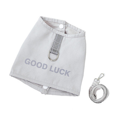 Kutsikarakmete riidevest väikestele keskmistele koertele kassirakmete jalutusrihma komplekt lemmikloomade T-särk Yorkie chihuahua jalutamiskoerte tarvikud