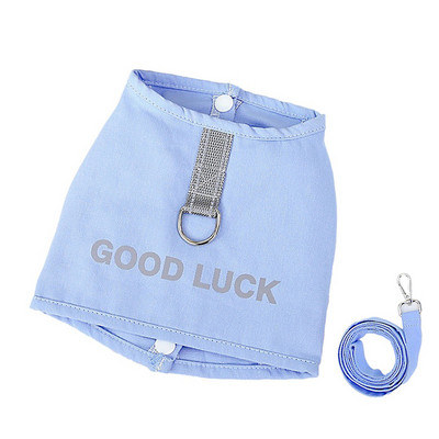 Kutsikarakmete riidevest väikestele keskmistele koertele kassirakmete jalutusrihma komplekt lemmikloomade T-särk Yorkie chihuahua jalutamiskoerte tarvikud