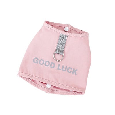 Kutsikarakmete riidevest väikestele keskmistele koertele kassirakmete jalutusrihma komplekt lemmikloomade T-särk Yorkie chihuahua jalutamiskoerte tarvikud