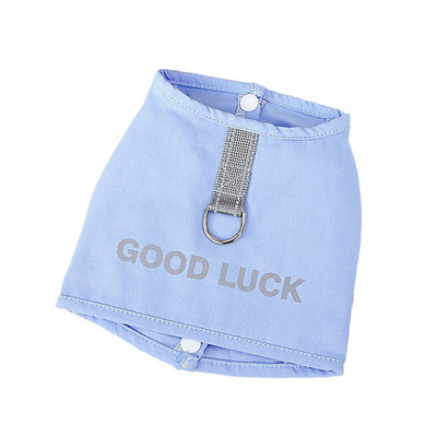 Kutsikarakmete riidevest väikestele keskmistele koertele kassirakmete jalutusrihma komplekt lemmikloomade T-särk Yorkie chihuahua jalutamiskoerte tarvikud