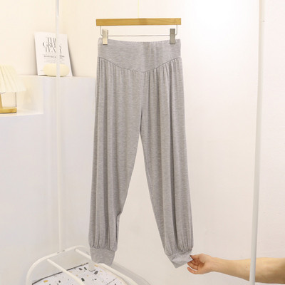 Fdfklak Nou 2022 Pantaloni de dormit modal pentru femei Pantaloni largi Îmbrăcăminte acasă pijamale Pantaloni de primăvară toamnă Lenjerie de noapte Pantaloni de damă