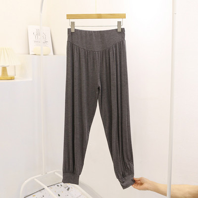 Fdfklak Nou 2022 Pantaloni de dormit modal pentru femei Pantaloni largi Îmbrăcăminte acasă pijamale Pantaloni de primăvară toamnă Lenjerie de noapte Pantaloni de damă