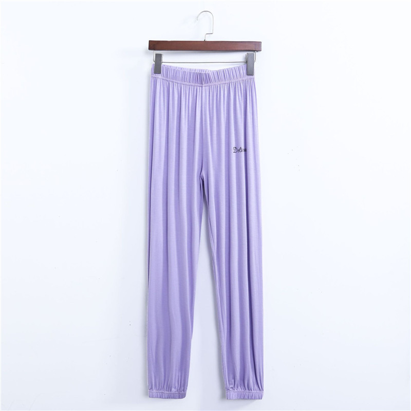 Fdfklak Άνοιξη Καλοκαίρι Νέο Lazy Sleep Pants Modal Casual Wear Loose κολάν Αρχική Παντελόνι Γυναικεία Νυχτικά Παντελόνια Πυτζάμες