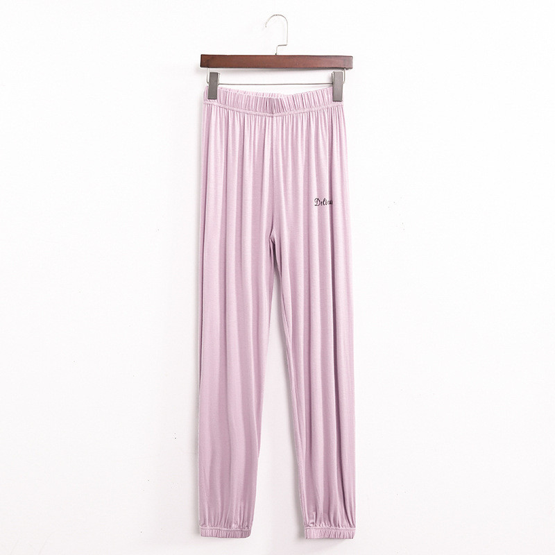 Fdfklak Άνοιξη Καλοκαίρι Νέο Lazy Sleep Pants Modal Casual Wear Loose κολάν Αρχική Παντελόνι Γυναικεία Νυχτικά Παντελόνια Πυτζάμες