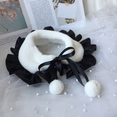 Chic Fur Dog Cape Luxury Dog Cosplay Collar Lordly Puppy Ρούχα Καπέλα Αξεσουάρ για γάτες Φωτογραφία στηρίγματα Διακοσμήσεις Arnes Perro