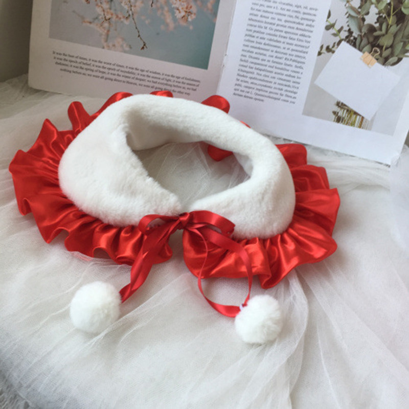 Chic Fur Dog Cape Luxury Dog Cosplay Collar Lordly Puppy Ρούχα Καπέλα Αξεσουάρ για γάτες Φωτογραφία στηρίγματα Διακοσμήσεις Arnes Perro