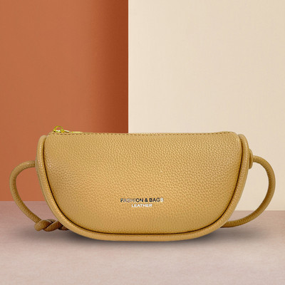 Ženske male torbe na rame Kožna mini torbica s patentnim zatvaračem Modna torbica ispod ruke Vintage vodootporna torbica Clutch