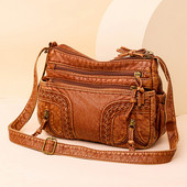 Naiste Retronahast käekotid Rahakotid Mood Naiste Sling õlg Crossbody Käekott kaubamärgiga Luksuslik disainkott naistele