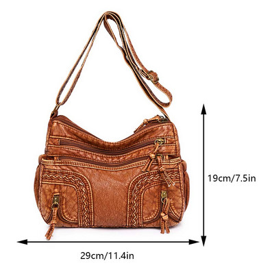 Naiste Retronahast käekotid Rahakotid Mood Naiste Sling õlg Crossbody Käekott kaubamärgiga Luksuslik disainkott naistele