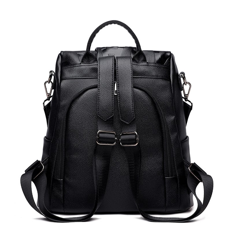 Kvaliteetsest nahast naiste vargusvastane seljakott 2023 luksusliku disainiga veekindel naiste seljakott, suure mahutavusega reisikoti seljakott