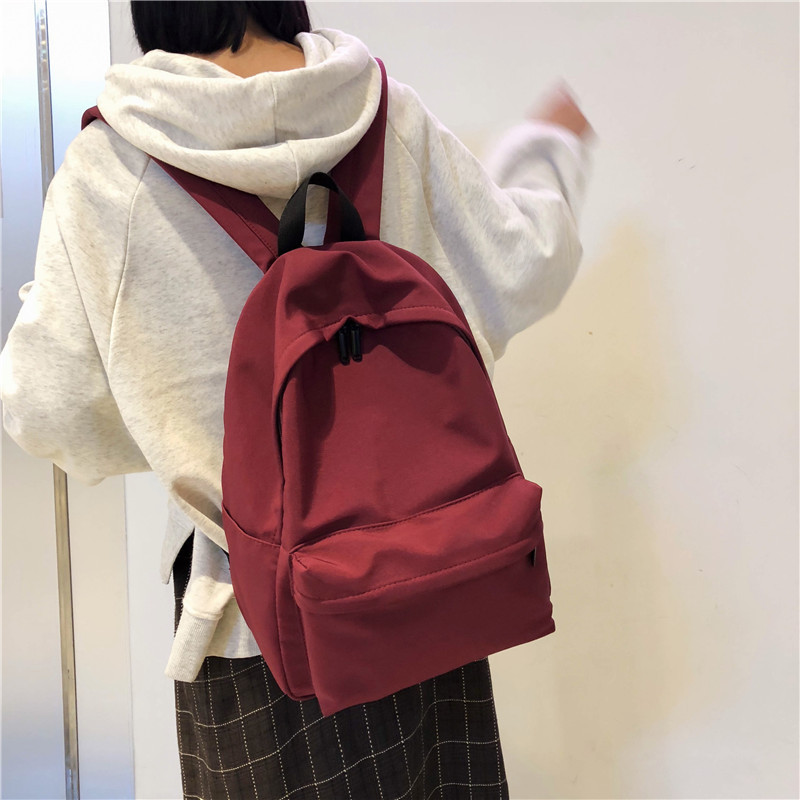 RanHuang New 2022 γυναικεία casual νάιλον σακίδιο πλάτης Preppy style σχολικές τσάντες για εφήβους Κίτρινες τσάντες ταξιδιού mochila feminina