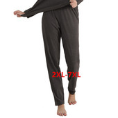 2023 Φθινόπωρο Χειμώνας Γυναικείο Νέο Velvet Plus Size Loose Thermal Παντελόνι Casual Sleepwear Πυτζάμα Παντελόνι Sleep Παντελόνι 2XL-7XL