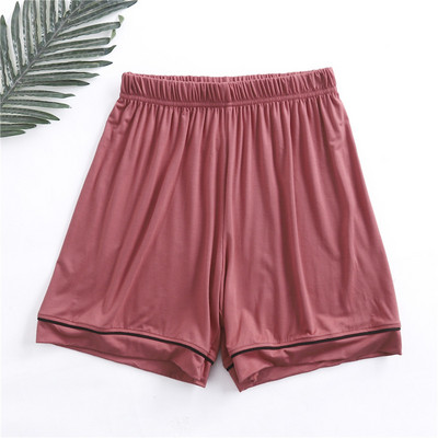 Fdfklak Удобни модални дамски пижами Къси панталони Пролет Лято Тънки свободни ежедневни домашни панталони Спално облекло Pantalones De Mujer