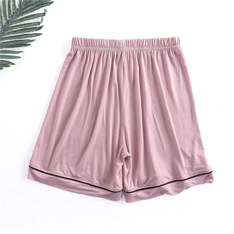 Fdfklak Удобни модални дамски пижами Къси панталони Пролет Лято Тънки свободни ежедневни домашни панталони Спално облекло Pantalones De Mujer