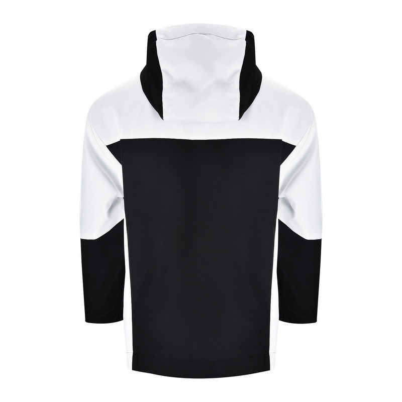 Ανδρικό Hop Χρώμα Ανδρικό τζάκετ Hip Μπουφάν με κουκούλα Μονόχρωμο παλτό εξωτερικού χώρου Splicing δύο μακρυμάνικα τυπωμένα χειμερινά παλτό