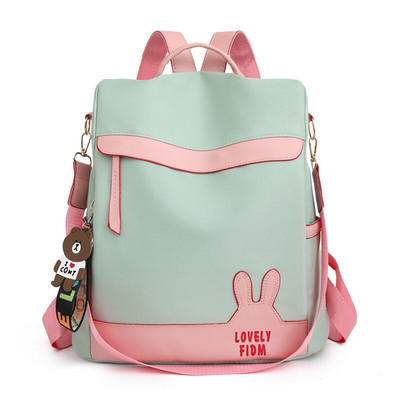 Divat lopásgátló női hátizsákok Híres márka Kiváló minőségű, vízálló Oxford női hátizsák nagy kapacitású női hátizsák