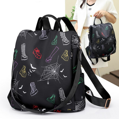 Divat lopásgátló női hátizsákok Híres márka Kiváló minőségű, vízálló Oxford női hátizsák nagy kapacitású női hátizsák