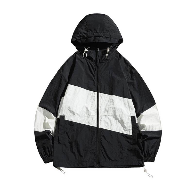 Meeste riietusmantel Meeste suvine meeste krae tuulekindel sügisene päikesekaitse vihmakindel õuespordile hingav jakid mantel