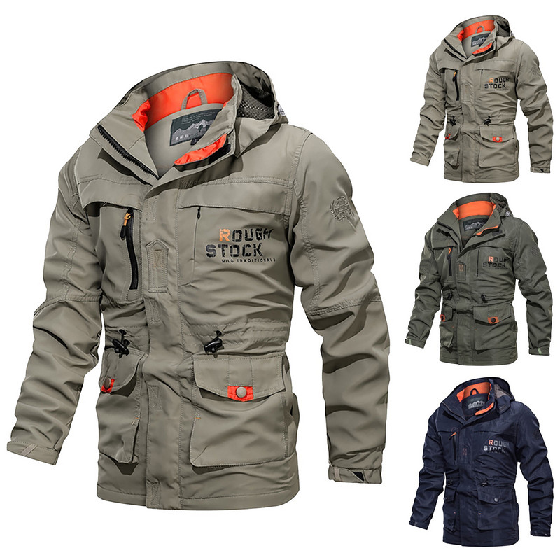 Χειμερινά Μπουφάν για Άντρες Ανδρικά Ανδρικά Μανίκια Φόρεμα Φόρεμα Φθινοπωρινά Μανίκια Φθινοπωρινό Μπουφάν με κουκούλα Παντελόνι για εξωτερικούς χώρους Παλτό Χειμερινό Μπουφάν Snow