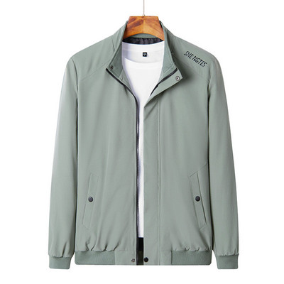 Ανδρικά ρούχα Θερμαινόμενα ανδρικά παλτό Τσέπη για φερμουάρ Πλαϊνό μανίκι Μακρύ ανδρικό μπουφάν Stcollar Fly Down