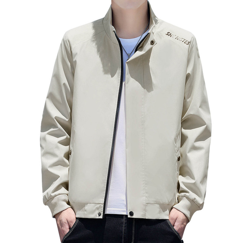 Ανδρικά ρούχα Θερμαινόμενα ανδρικά παλτό Τσέπη για φερμουάρ Πλαϊνό μανίκι Μακρύ ανδρικό μπουφάν Stcollar Fly Down