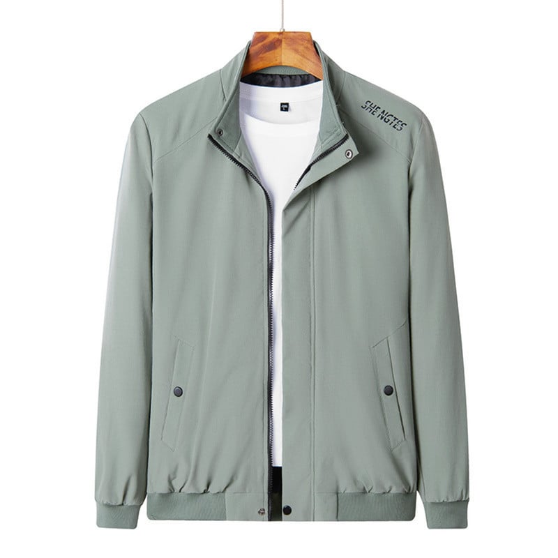 Ανδρικά ρούχα Θερμαινόμενα ανδρικά παλτό Τσέπη για φερμουάρ Πλαϊνό μανίκι Μακρύ ανδρικό μπουφάν Stcollar Fly Down