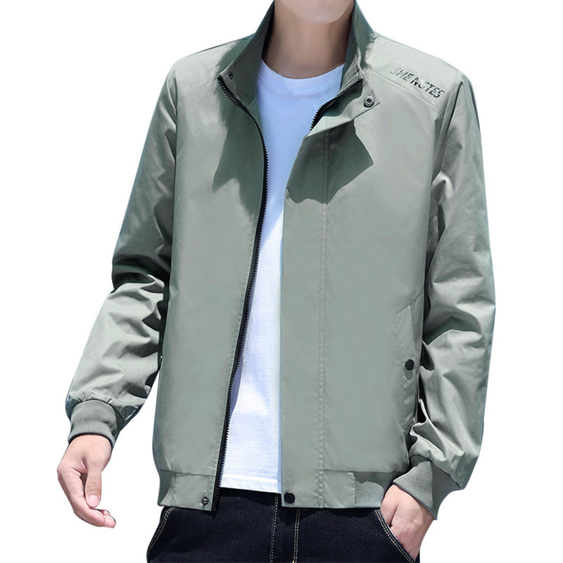 Ανδρικά ρούχα Θερμαινόμενα ανδρικά παλτό Τσέπη για φερμουάρ Πλαϊνό μανίκι Μακρύ ανδρικό μπουφάν Stcollar Fly Down