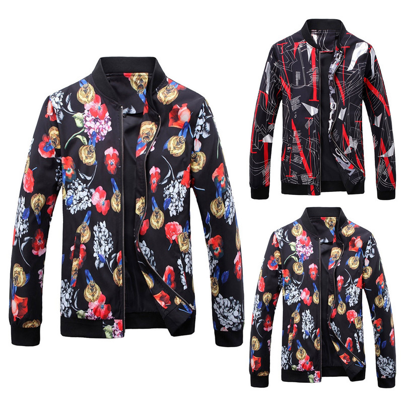 Talvejoped Meestele Meeste Meeste Talvine Pikk Sügisjope Mid Jope Print Down Varrukatega Jakk Meeste Kämping Ropa Hombre